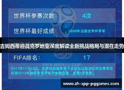 吉姆西蒂迎战克罗地亚深度解读全新挑战格局与潜在走势