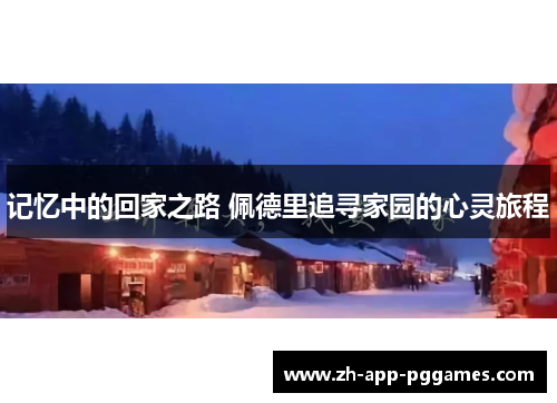 记忆中的回家之路 佩德里追寻家园的心灵旅程