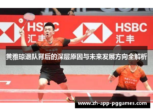 黄雅琼退队背后的深层原因与未来发展方向全解析