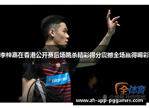 李梓嘉在香港公开赛后场跳杀精彩得分震撼全场赢得喝彩
