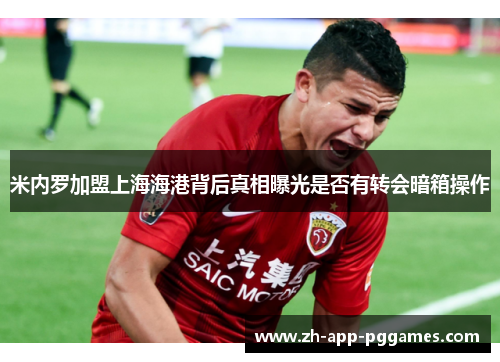 米内罗加盟上海海港背后真相曝光是否有转会暗箱操作